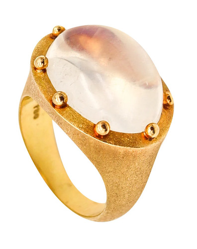 Temple clair cocktail ring - st,